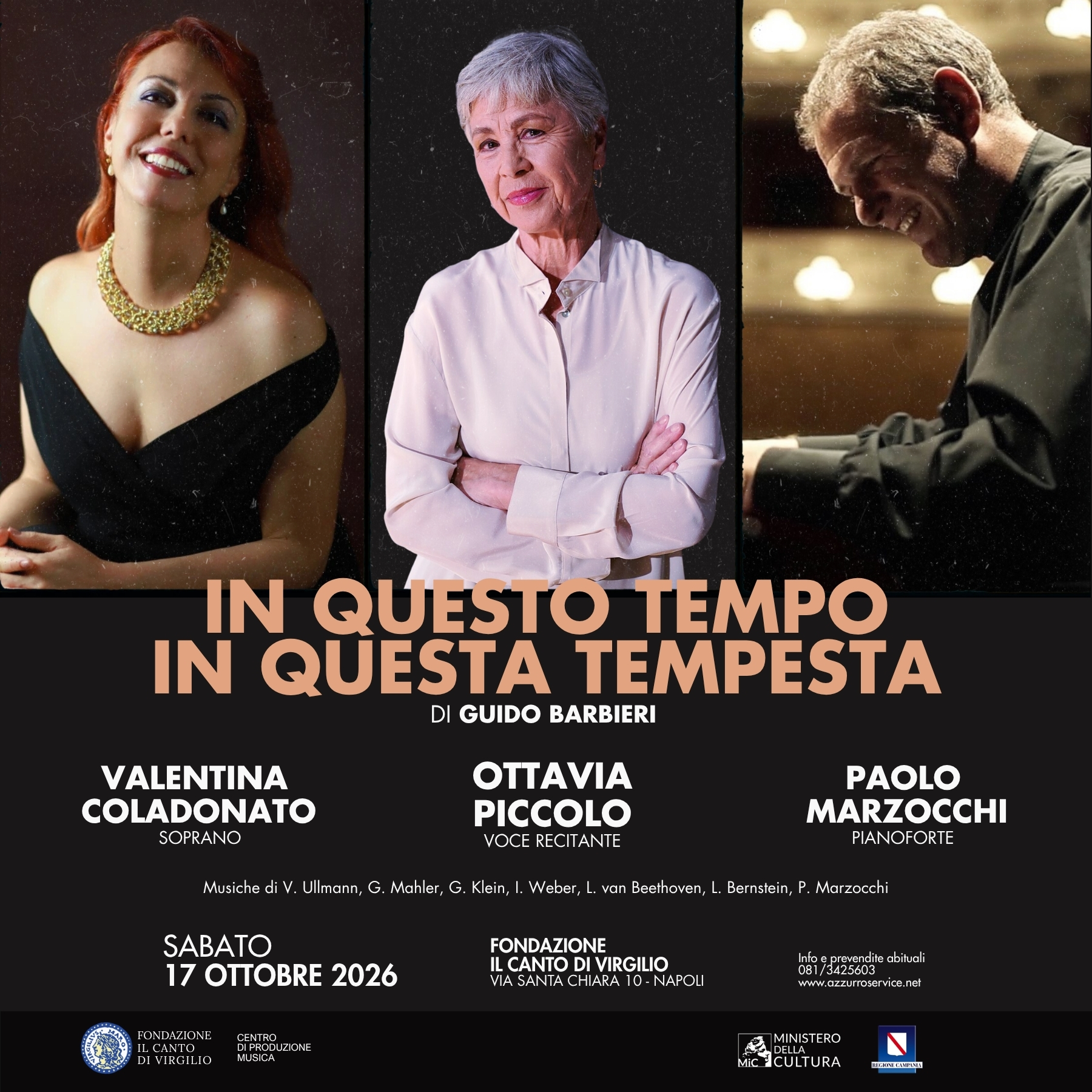 In questo tempo, in questa tempesta