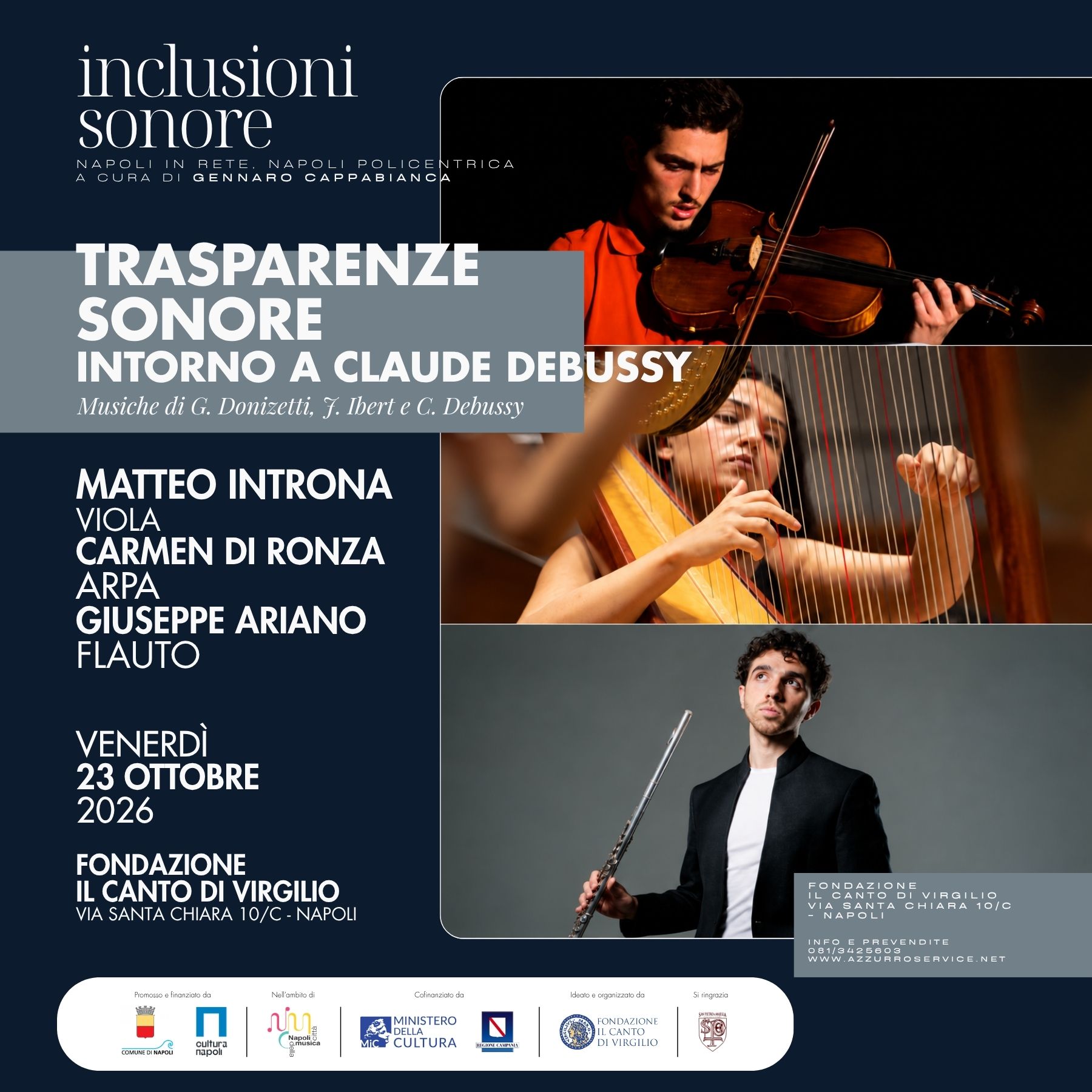 Trasparenze sonore intorno a Claude Debussy